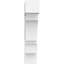 Support standard en uréthane Balboa de 5 po x P 24 po x H 24 po avec extrémités en bloc, brun clair apprêté-101077608