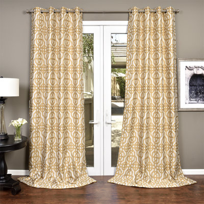 Talbot Semi Sheer Curtain Single Panel