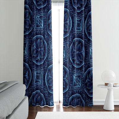 Semi Sheer Curtain Pair