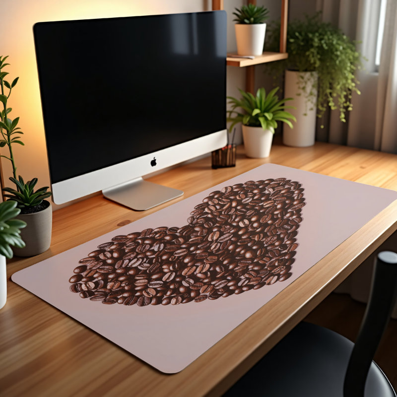Polyester Desk Pad, 23.6x13.8