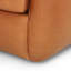 Saldana Leather Swivel Club Chair
