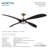 Mortyn 60" Led Indoor/outdoor Ceiling Fan-116509629-116509626