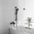 Solid Brass Bathtub Faucet with Handheld Shower Set, 3 Setting Hand Shower, 2 Function Tub Spout, CUPC NSF Certified Wall Mount Bathroom Tub Faucet-117095213