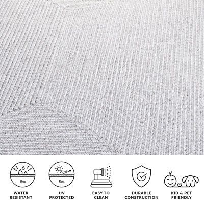Edie Braided Indoor/Outdoor Rug