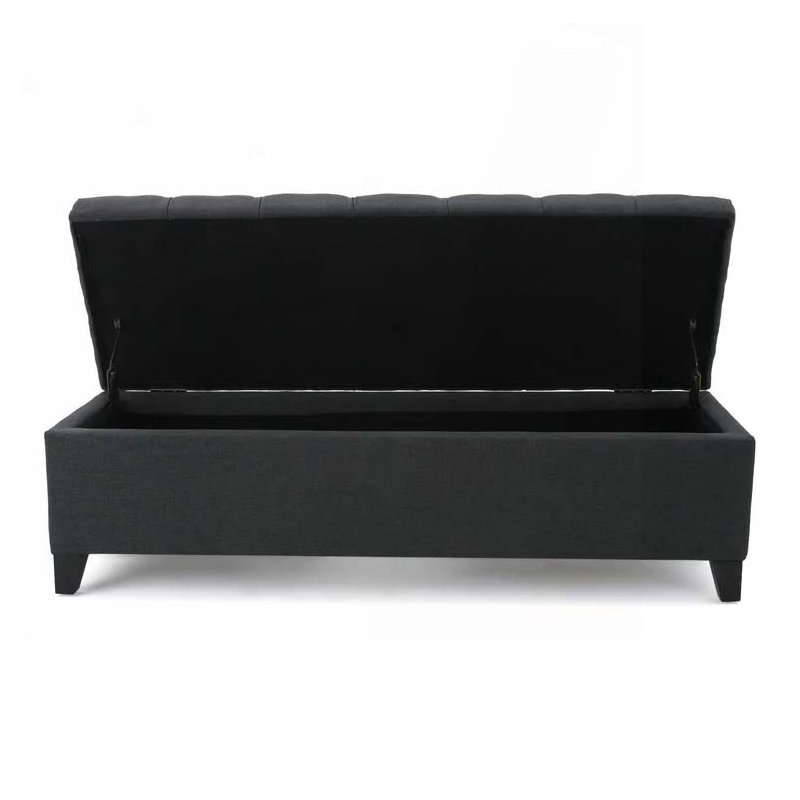 Storage Bench, Dark Grey