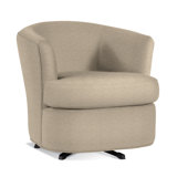 Swivel Barrel Chair