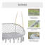 Balancelle en macramé pour 2 personnes Outsunny-1469966868