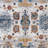 Traditional Bordered Durable Performance Red/Yellow Area Rug-2014943618