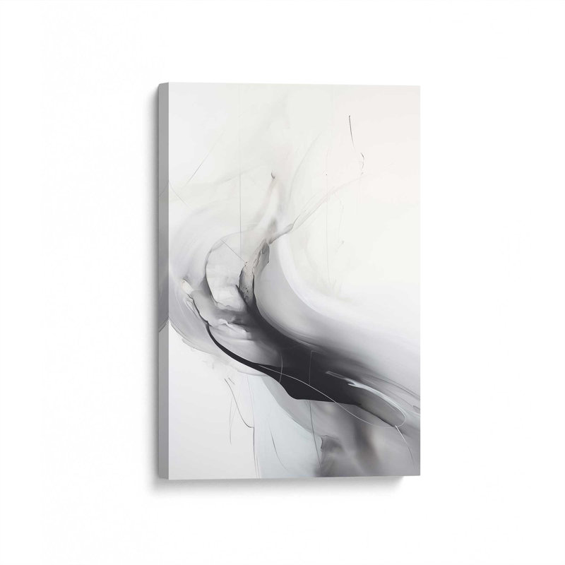 Toile roulée Ethereal Smoke Dance II, 12 po x 8 po, H 12 po x l 8 po x P 1,25 po, Toile tendue
