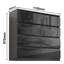 Aneesh High Gloss 8 Drawer Chest of Drawers-478109957