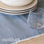 over&back Woven Frayed Chambray Table Runner-101293210-101293211