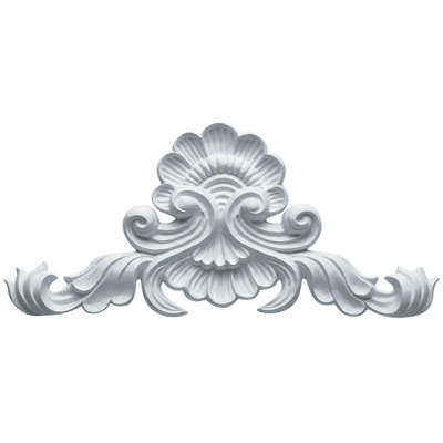 Kinsley 5.75'' H x 13.5'' W x 0.5'' D Urethane Onlay Scroll
