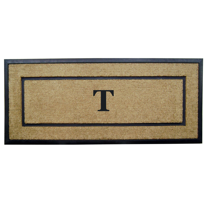 Tapis de porte antidérapant pour l'extérieur, L 24 po x L 57 po, T