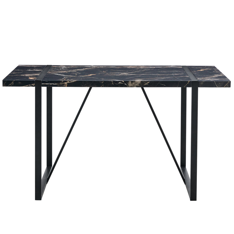 Bureau et table de salle à manger Modern Modern, Noir