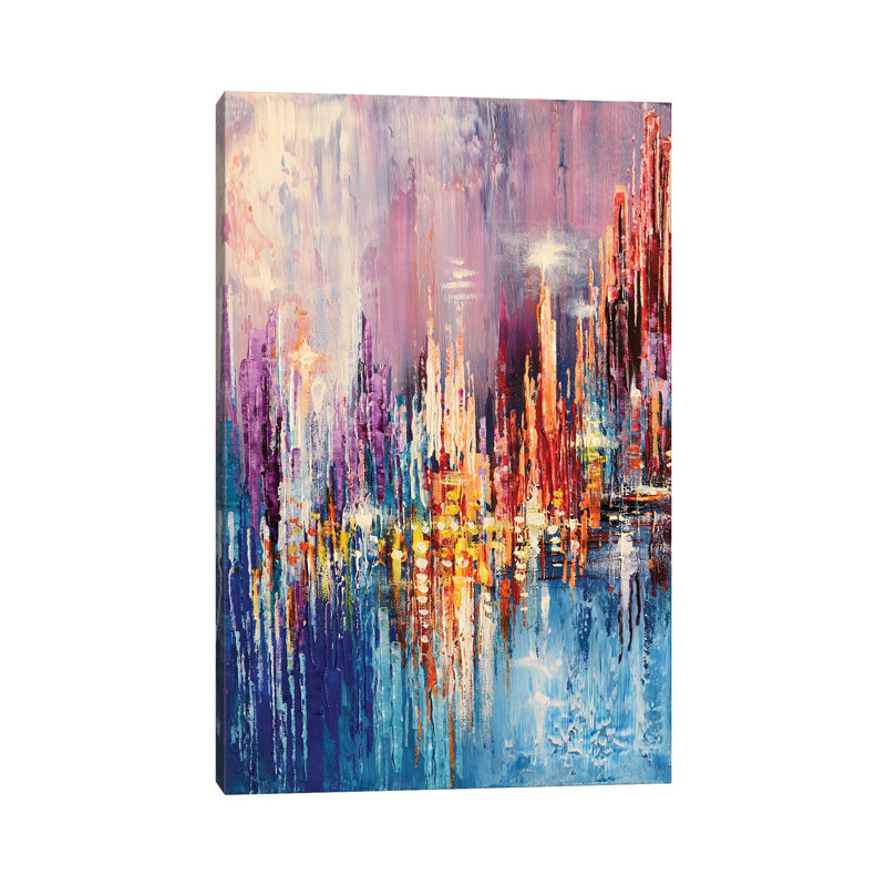Tower Lights by Tatiana Iliina - Wrapped Canvas Print, 20.32 cm H x 30.48 cm W