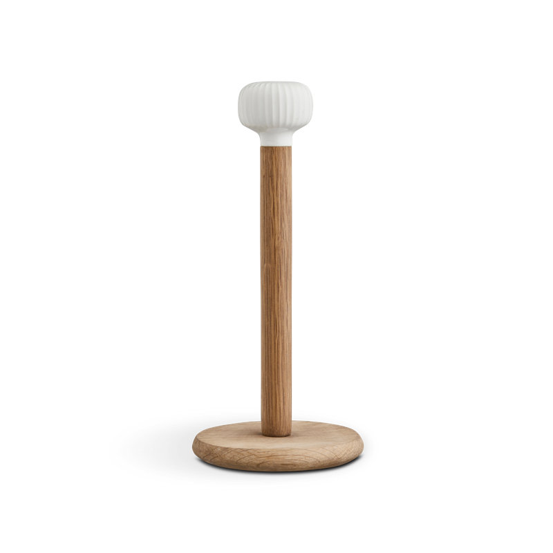 Hammershøi Free-Standing Paper Towel Holder, White/Oak