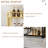 55" Upgrade Metal Wall Mounted Wine Rack, 3 Tier Bar Shelves With Glass Holder, Large Capacity Modern Liquor Shelves For Home Bar, Dining Room & Kitchen, Black-818581718-818581705