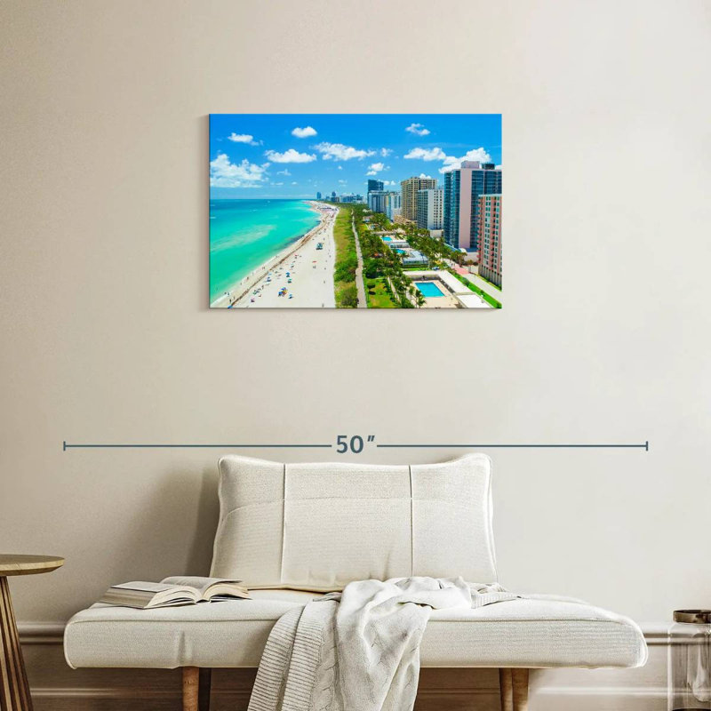 Nicci Miami's South Beach, H 20 po x l 30 po