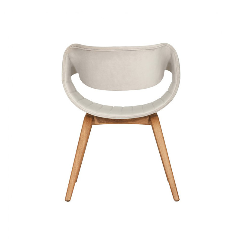 Kimela 17.3'' H Beech Solid Wood Armchair