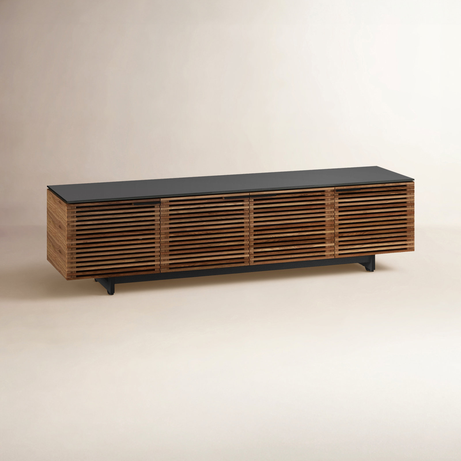 Corridor 79'' Media Console, Natural Walnut