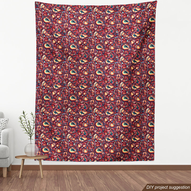 Tissu d’inspiration funky, l 58 po x L 72 po
