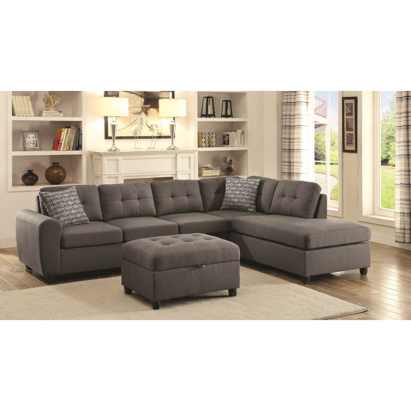 Hudson Square Upholstered Ottoman