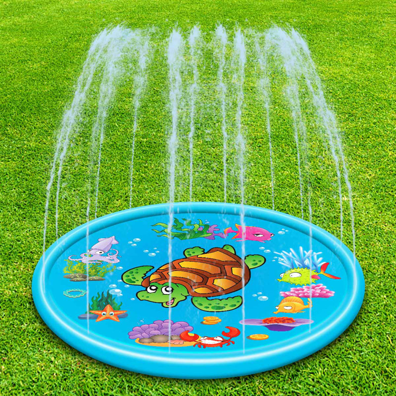 Tapis de jeu extérieur et jouets gonflables