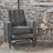 Mid-Century Modern Recliner Pushback chair-416367190