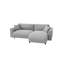 Gianni 4 Seater Velvet Corner Sofa Chaise-243255560-243255565