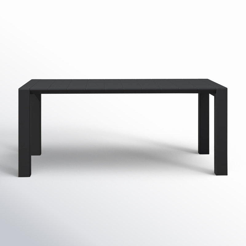 Table de salle à manger extensible Spector, Noir, noir, noir, noir, L 39 po x L 70 po x H 29,5 po