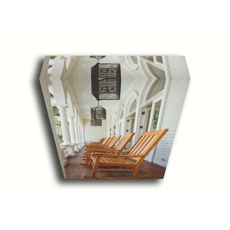 Chaises O? Ahu par Kelly Wade. Toile giclée sur toile tendue avec cadre flottant, Toile tendue, Ne s’applique pas