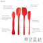 Ensemble de 4 grattoirs et spatules en silicone Tovolo Flex-Core-138756976