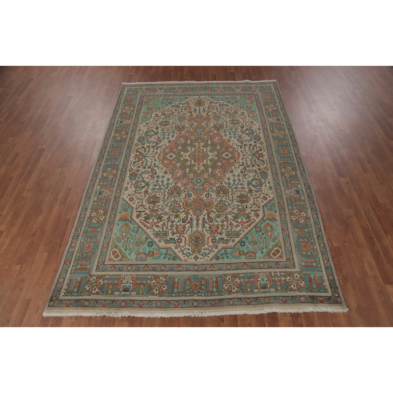 Tapis traditionnel en laine 6 x 9