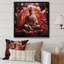 Art bouddhiste indien rose et doré-827751481-827751480