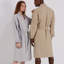 Hammd 100% Cotton Waffle Gender Neutral Mid-Calf Bathrobe with Pockets-1510750016-1510750017