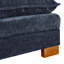 Canapé modulaire en chenille avec 2 repose-pieds et coussins Elijah-294234077