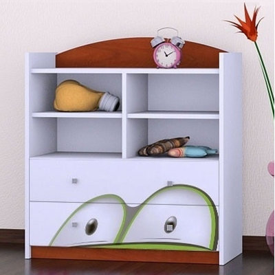Lana 96 cm H X 86 cm W Kids Cube Bookcase