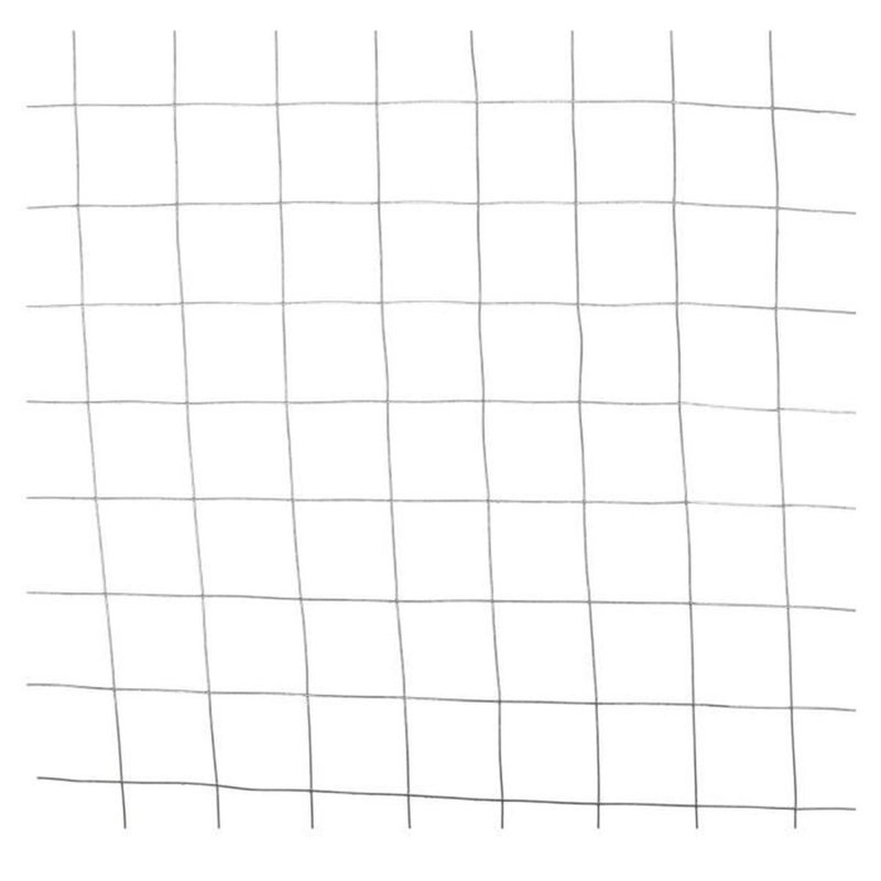 Alvie Metal Wire/Mesh Fence, Grey, 50cm H x 250cm W x 0.2cm D