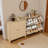 16 Pair Shoe Storage Cabinet With 2 Flip Drawers-67620499