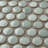 Hudson Penny Round 11-7/8 " x 12-5/8 " Porcelain Mosaic Floor & Wall Tile-35928063