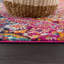 Tapis mauve / rose / orange de style marocain Houser-636642534