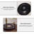 18.11"Ash retro Brown Record Player with Bluetooth Speaker Integrated Phonograph and CD Playback