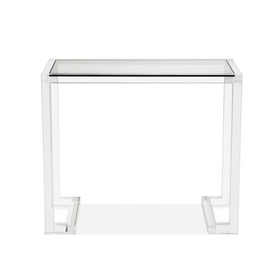 Ava Glass Console Table by Interlude