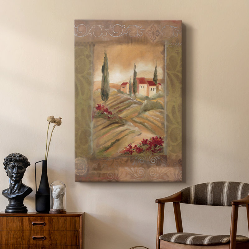 Tuscan Serenity II - galerie sur mesure Cavas, H 48 po x l 32 po