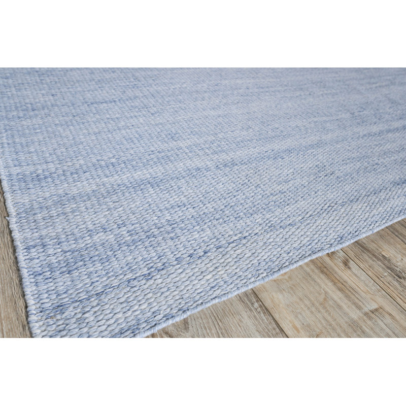Loro Area Rug in Light Blue, Rectangle 6' x 9'
