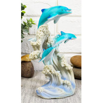 Buy UBERSWEET® Dolphin Figurine Resin Material Home Decoration