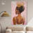 Glossy Allure Canvas Ebony Portrait Art by Art Remedy-107456209-107456232