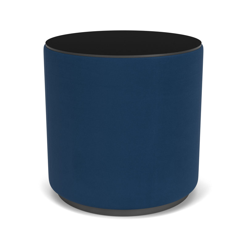 Table de réception avec plateau en stratifié Darsey, 20", Nuit noire, Gris anthracite; Patriot Plus Blue Ridge
