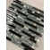 Random Sized Glass & Metal Linear Mosaic Wall Tile