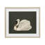Impression de cygne des Fêtes avec ruban encadré sous verre, design avec lettres et doublure-1622202992-1622203006